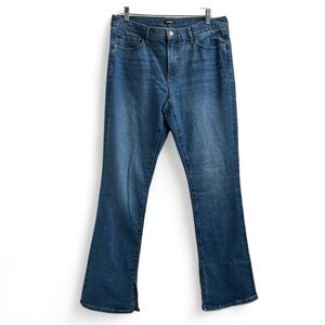 Express Mid Rise Medium Wash Skyscraper Jeans Women's Size 12R